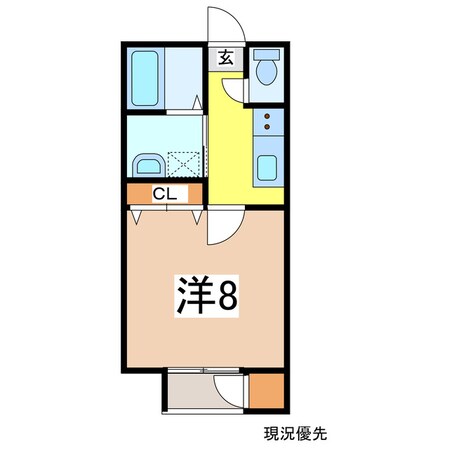 スカイパレスの物件間取画像